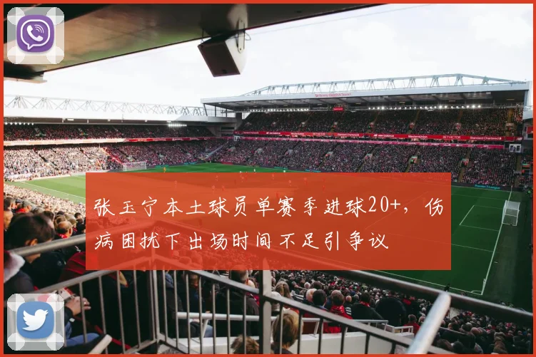 张玉宁本土球员单赛季进球20+,伤病困扰下出场时间不足引争议